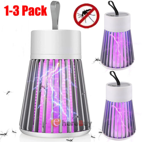 Electric Mosquito Insect Killer LED Light Fly Bug Zapper Trap Pest Control Lamp