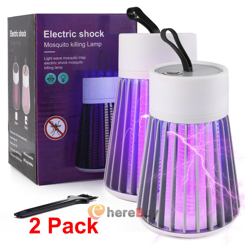 Electric Mosquito Insect Killer LED Light Fly Bug Zapper Trap Pest Control Lamp