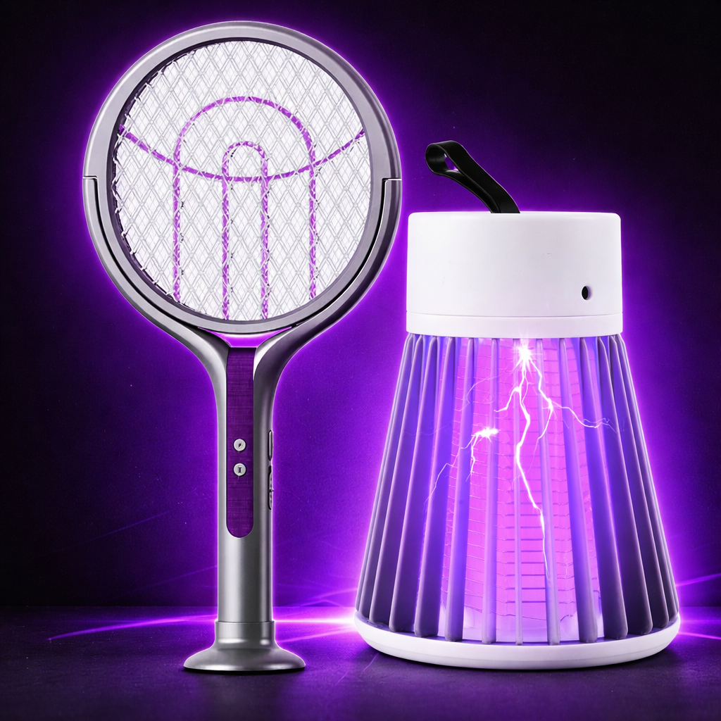 ZapNest Limited VALUE Bundle (1 Racket + 2 Zap Lamps)